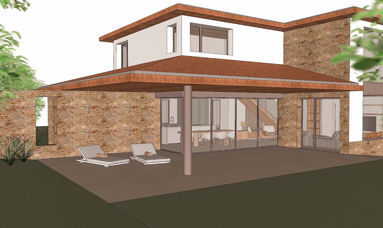 Casa M+A, proyecto de vivienda unifamiliar en La Pereda, Llanes - Asturias